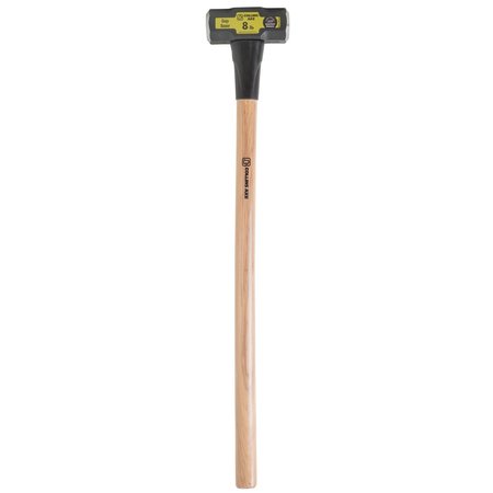 COLLINS AXE 8 lb Steel Double Face Sledge Hammer 36 in. Hickory Handle MD-8H-C/32426